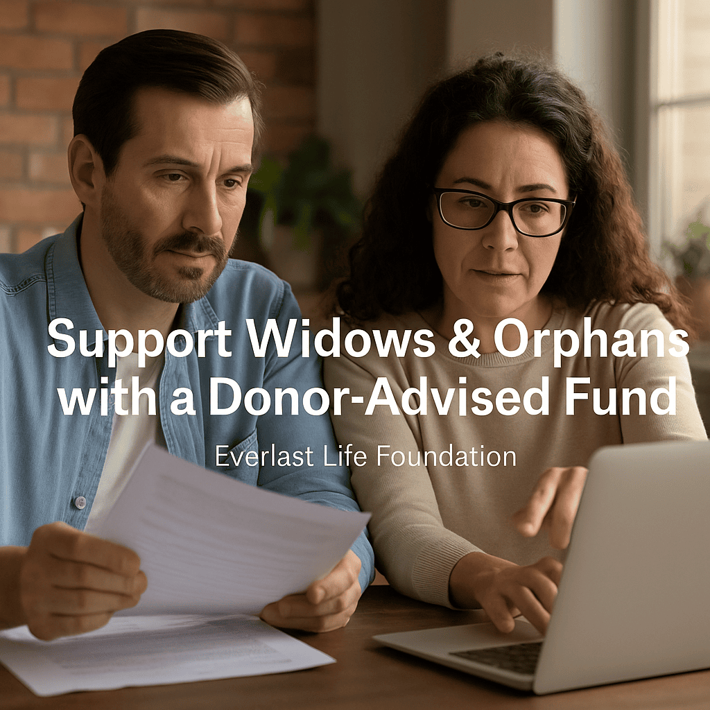 Donor-Advised Funds (DAFs): A Powerful Way to Support Widows &amp; Orphans